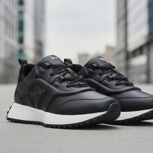 DKNY Womens Nix Lace Up Sneaker